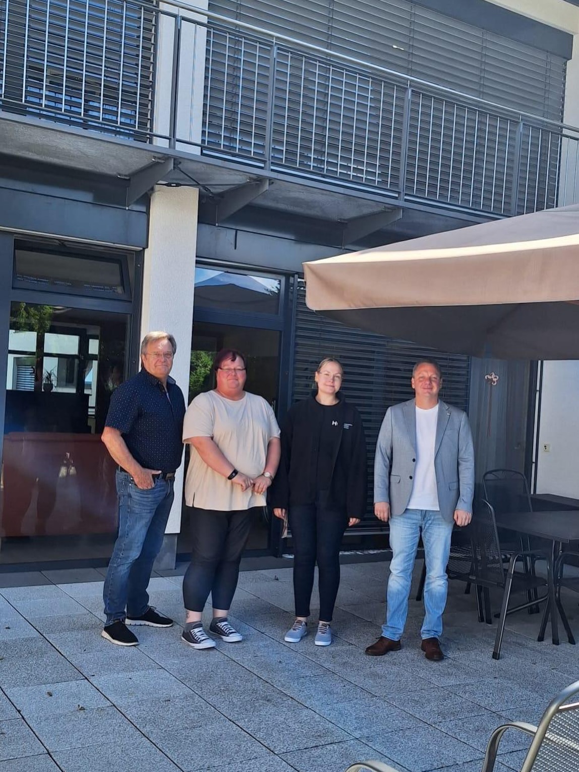 Besuch beim DRK-Seniorenheim und DRK-Kita Wolkenland