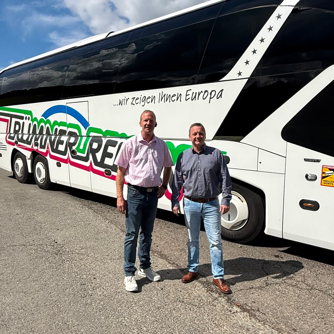 Besuch bei Trümner Reisen in Schiffelbach