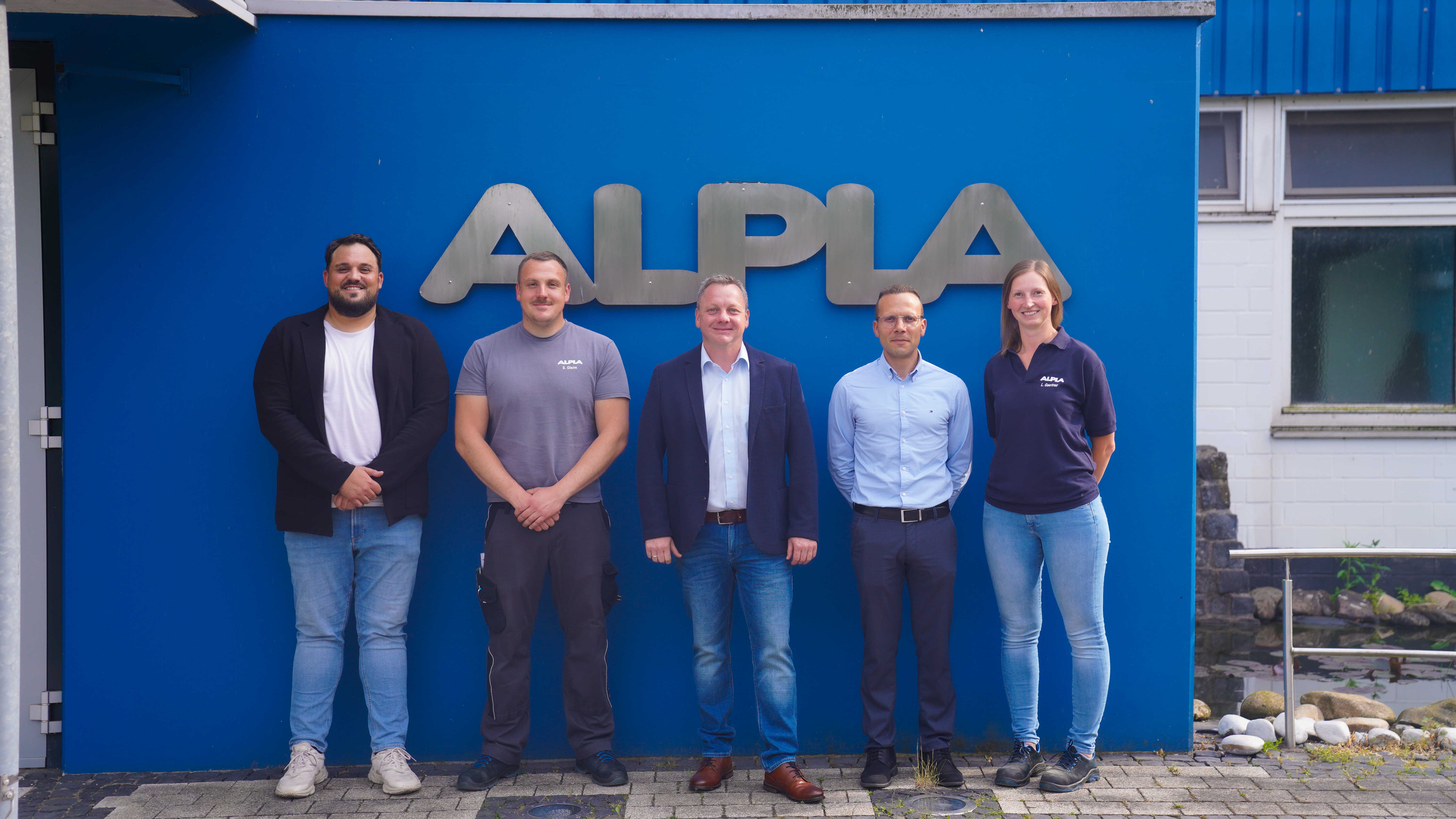 Besuch bei ALPLA Gemünden